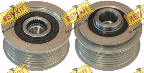 REPKIT RKT3728 - Pulley, alternator, freewheel clutch www.autospares.lv