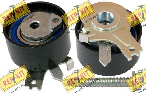 REPKIT RKT2164 - Spriegotājrullītis, Gāzu sadales mehānisma piedziņas siksna www.autospares.lv