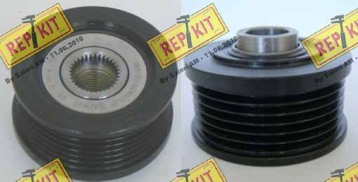 REPKIT RKT2238/C - Pulley, alternator, freewheel clutch www.autospares.lv