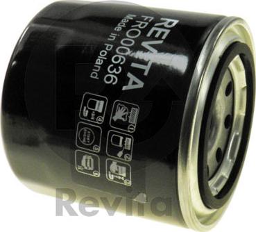 REVITA FRO00636 - Eļļas filtrs www.autospares.lv