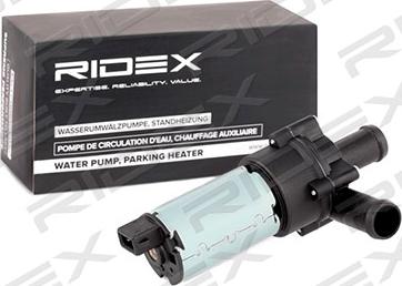 RIDEX 999W0003 - Ūdens recirkulācijas sūknis, Autonomā apsildes sistēma www.autospares.lv