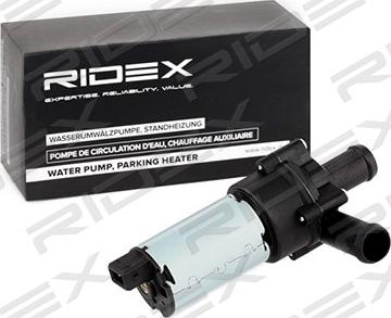 RIDEX 999W0007 - Water Pump, parking heater www.autospares.lv