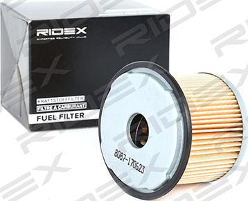 RIDEX 9F0054 - Fuel filter www.autospares.lv