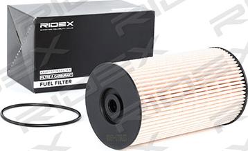 RIDEX 9F0007 - Degvielas filtrs www.autospares.lv