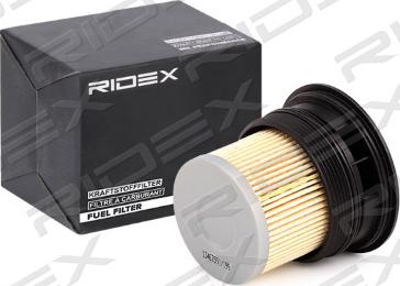 RIDEX 9F0235 - Топливный фильтр www.autospares.lv