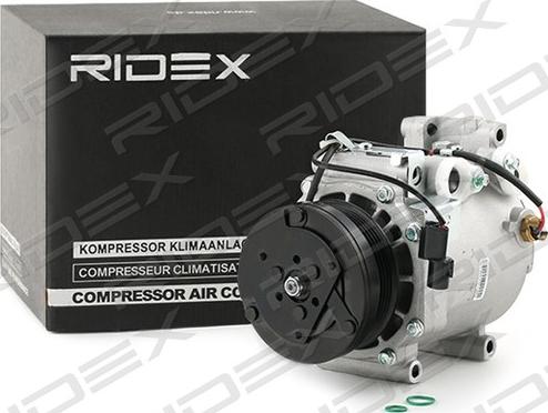 RIDEX 447K0433 - Kompresors, Gaisa kond. sistēma www.autospares.lv