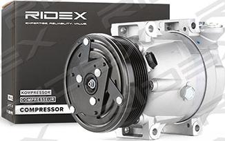 RIDEX 447K0049 - Kompresors, Gaisa kond. sistēma autospares.lv