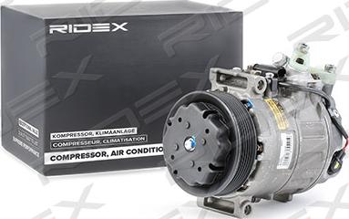 RIDEX 447K0032 - Compressor, air conditioning www.autospares.lv