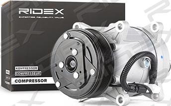 RIDEX 447K0110 - Kompresors, Gaisa kond. sistēma autospares.lv