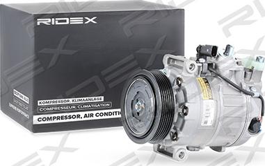 RIDEX 447K0225 - Compressor, air conditioning www.autospares.lv