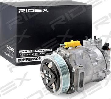 RIDEX 447K0228 - Kompresors, Gaisa kond. sistēma autospares.lv