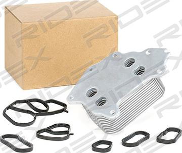 RIDEX 469O0003 - Eļļas radiators, Motoreļļa autospares.lv