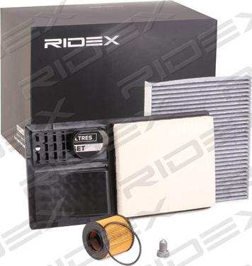 RIDEX 4055F0578 - Filtrs-Komplekts autospares.lv