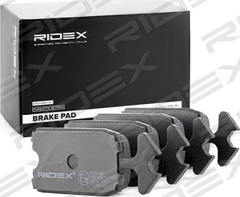 RIDEX 402B0948 - Brake Pad Set, disc brake www.autospares.lv