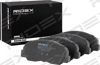 RIDEX 402B0954 - Brake Pad Set, disc brake www.autospares.lv