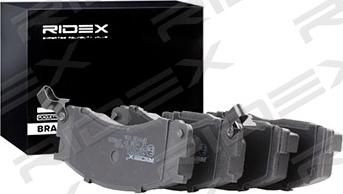 RIDEX 402B0915 - Brake Pad Set, disc brake www.autospares.lv