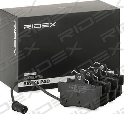 RIDEX 402B0936 - Bremžu uzliku kompl., Disku bremzes autospares.lv