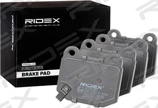 RIDEX 402B0491 - Brake Pad Set, disc brake www.autospares.lv