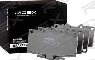 RIDEX 402B0659 - Bremžu uzliku kompl., Disku bremzes www.autospares.lv