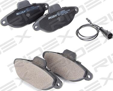 RIDEX 402B0042 - Brake Pad Set, disc brake www.autospares.lv