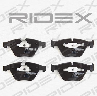 RIDEX 402B0061 - Brake Pad Set, disc brake www.autospares.lv