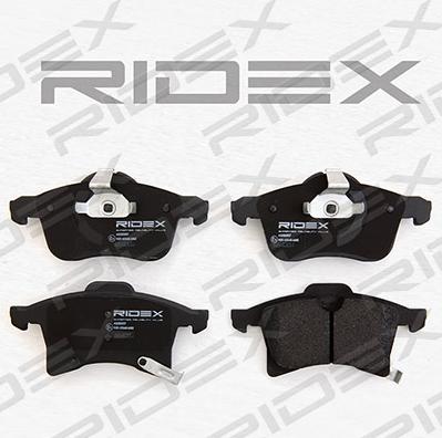 RIDEX 402B0007 - Brake Pad Set, disc brake www.autospares.lv