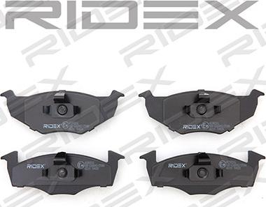 RIDEX 402B0016 - Brake Pad Set, disc brake www.autospares.lv