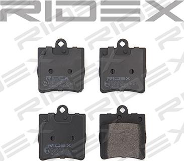 RIDEX 402B0032 - Bremžu uzliku kompl., Disku bremzes www.autospares.lv