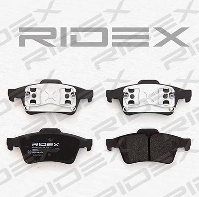 RIDEX 402B0145 - Brake Pad Set, disc brake www.autospares.lv