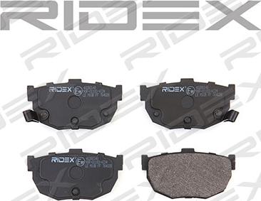 RIDEX 402B0148 - Brake Pad Set, disc brake www.autospares.lv