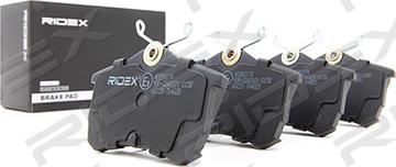 RIDEX 402B0174 - Brake Pad Set, disc brake www.autospares.lv