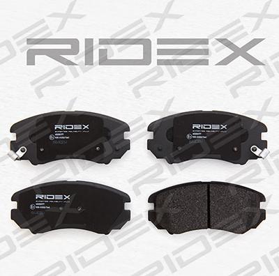 RIDEX 402B0177 - Brake Pad Set, disc brake www.autospares.lv