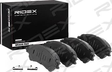 RIDEX 402B0894 - Brake Pad Set, disc brake www.autospares.lv