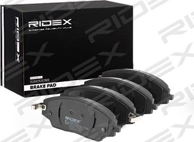 RIDEX 402B0892 - Bremžu uzliku kompl., Disku bremzes autospares.lv