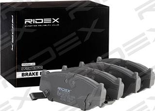 RIDEX 402B0854 - Bremžu uzliku kompl., Disku bremzes autospares.lv