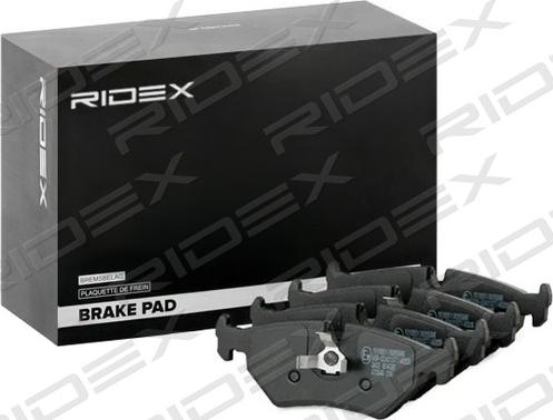 RIDEX 402B0889 - Bremžu uzliku kompl., Disku bremzes autospares.lv