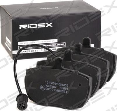 RIDEX 402B0839 - Bremžu uzliku kompl., Disku bremzes autospares.lv