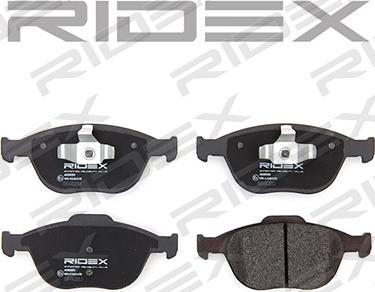 RIDEX 402B0353 - Bremžu uzliku kompl., Disku bremzes www.autospares.lv