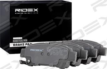 RIDEX 402B0300 - Brake Pad Set, disc brake www.autospares.lv