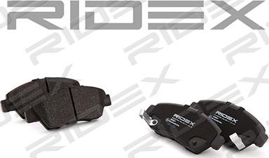 RIDEX 402B0247 - Brake Pad Set, disc brake www.autospares.lv