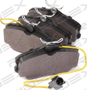 RIDEX 402B1139 - Brake Pad Set, disc brake www.autospares.lv