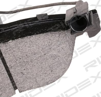 RIDEX 402B1314 - Brake Pad Set, disc brake www.autospares.lv