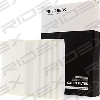 RIDEX 424I0003 - Filter, interior air www.autospares.lv