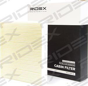 RIDEX 424I0023 - Filter, interior air www.autospares.lv