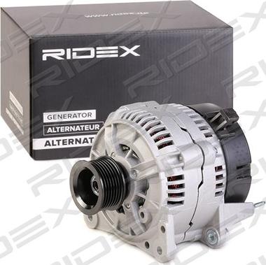 RIDEX 4G0962 - Генератор www.autospares.lv