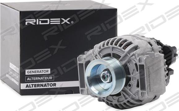 RIDEX 4G0933 - Генератор www.autospares.lv