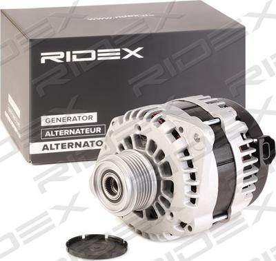 RIDEX 4G0971 - Генератор www.autospares.lv