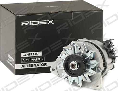 RIDEX 4G0495 - Генератор www.autospares.lv