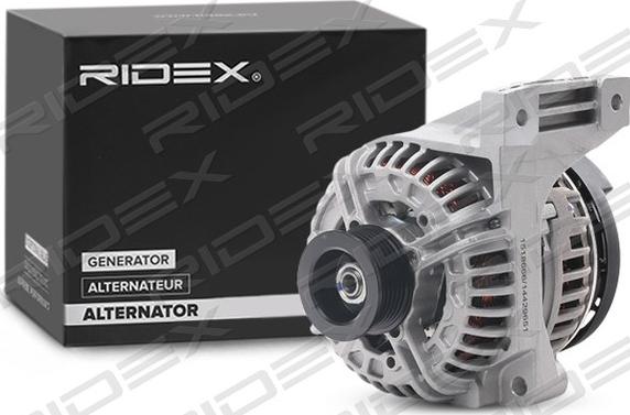 RIDEX 4G0442 - Генератор www.autospares.lv