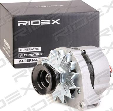 RIDEX 4G0407 - Ģenerators www.autospares.lv